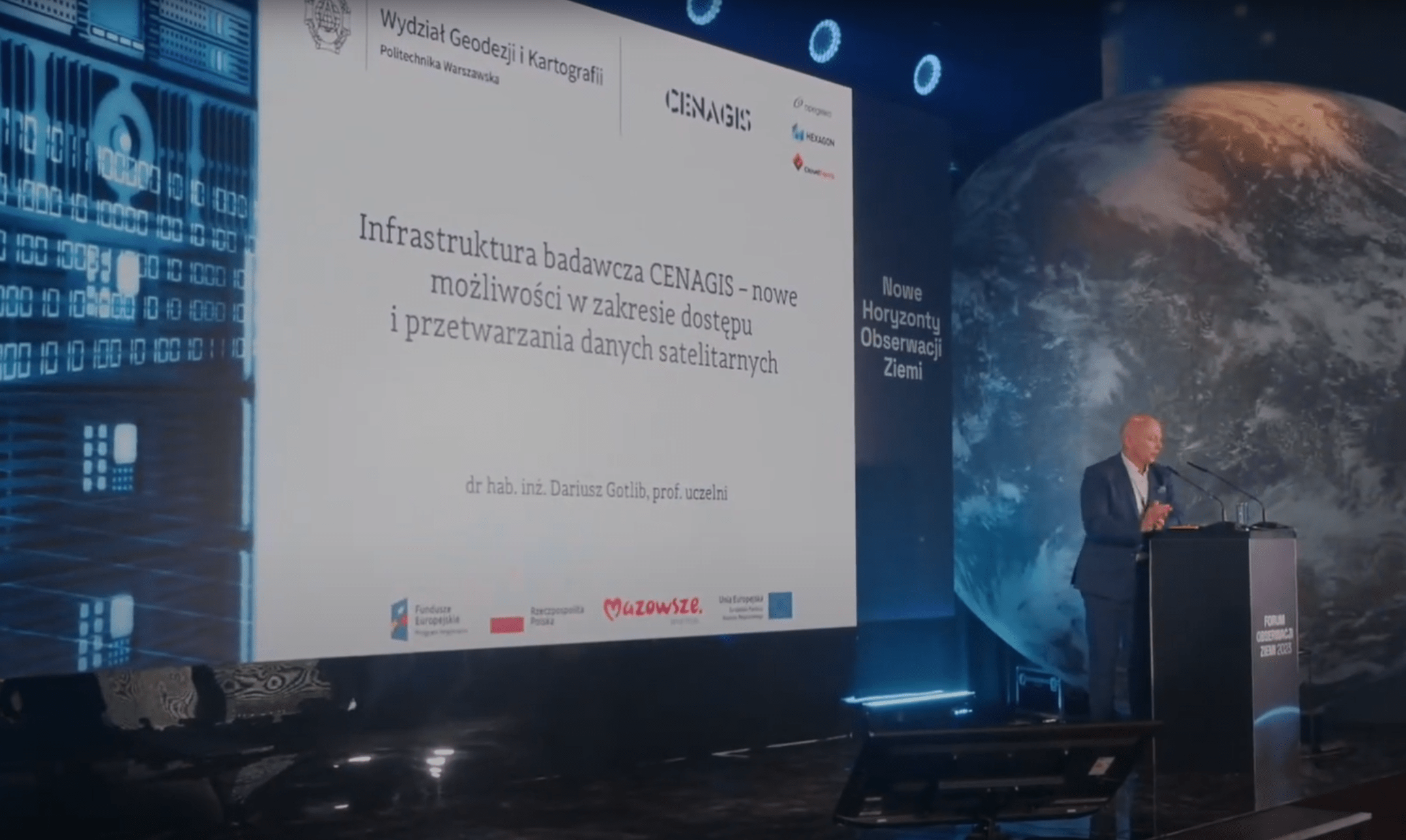 Read more about the article CENAGIS na Forum Obserwacji Ziemi 2023